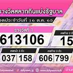 ตรวจสลากงวด16ตุลาคม2565